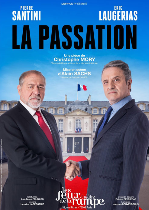 La Passation de Christophe Mory mise en scène Alain Sachs
