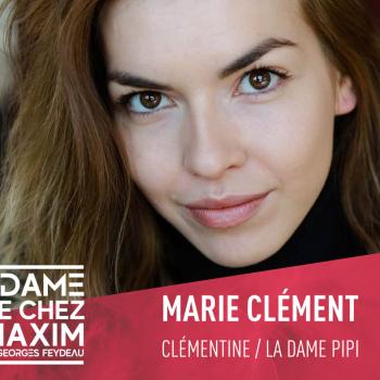 Clémentine et La Dame Pipi, les deux rôles joués par Marie Clément