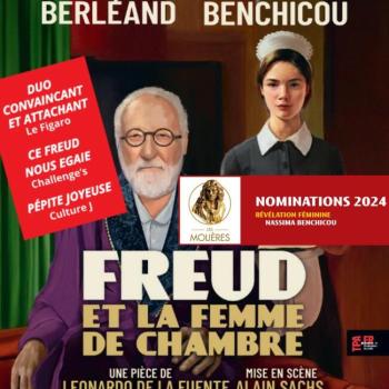 Affiche de la pièce Freud et la Femme de Chambre