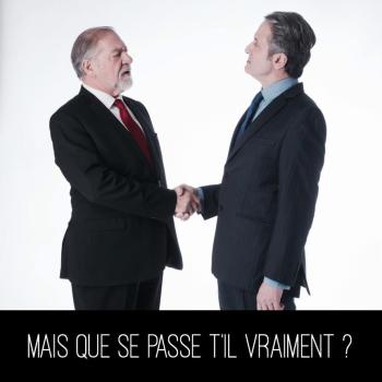 Une poignée de main qui en dit long